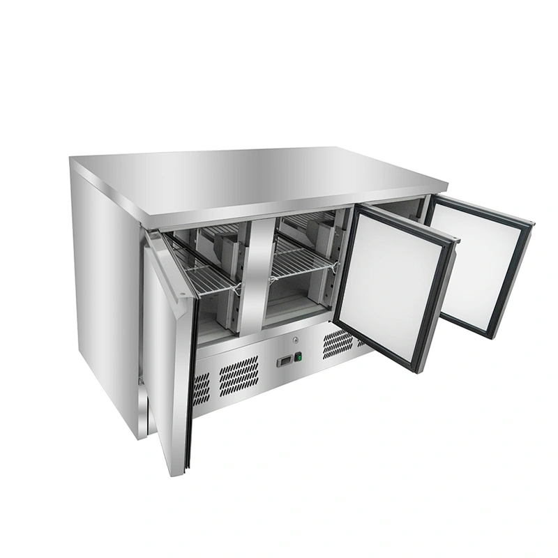 CNJT commercial refrigerator saladette counter